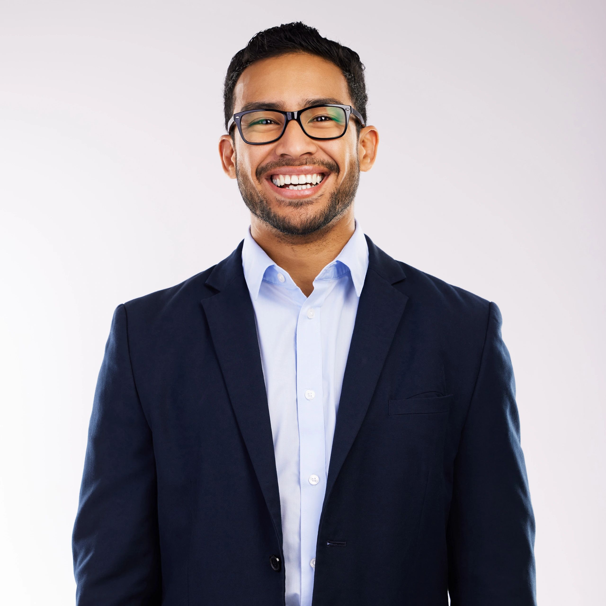 Professional headshot of a security specialist